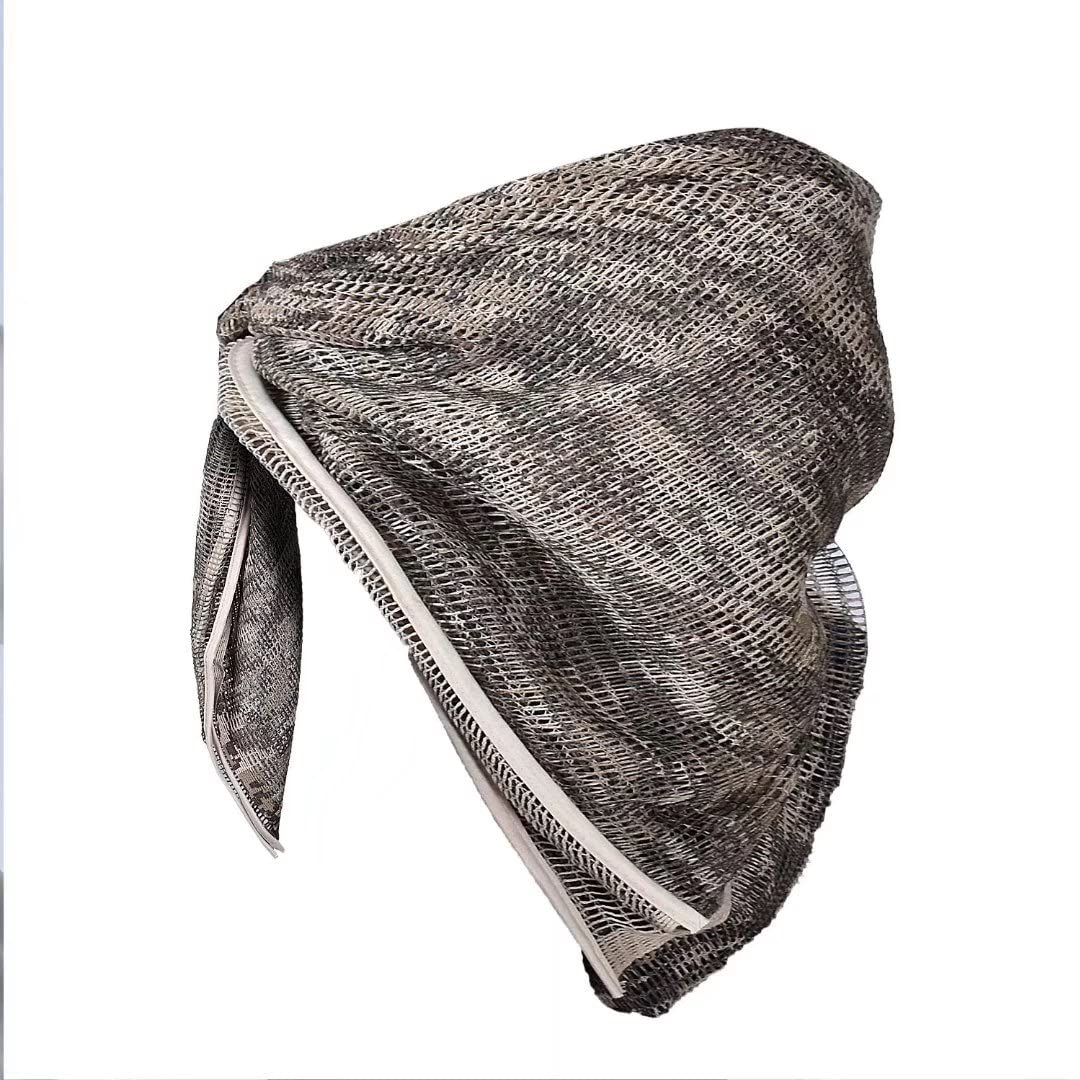 LOOGU Filet de Camouflage, écharpe de Camouflage en Filet Tactique pour Wargame, Sports et Autres activités de Plein air