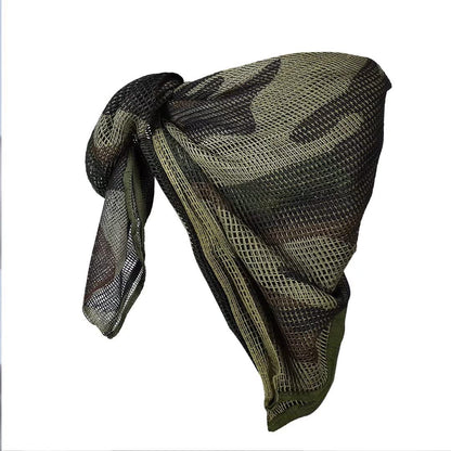 LOOGU Camouflage Netting, Tactical Mesh Net Camo Scarf for Wargame,Sports & Other Outdoor Activities