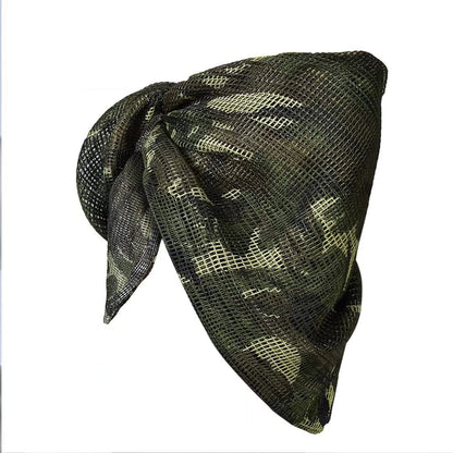 LOOGU Filet de Camouflage, écharpe de Camouflage en Filet Tactique pour Wargame, Sports et Autres activités de Plein air