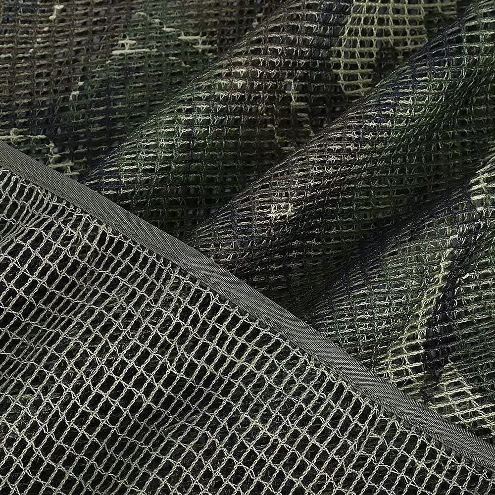 LOOGU Camouflage Netting, Tactical Mesh Net Camo Scarf for Wargame,Sports & Other Outdoor Activities