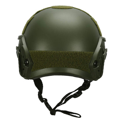 LOOGU Airsoft Helmet, Fast MH Type Bump Tactical Combat Protective Gear for Outdoor Activities with 12-in-1 Face Mask