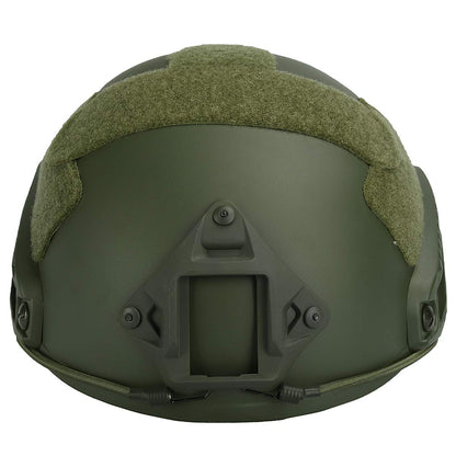 LOOGU Fast MH Base Jump Military Helmet with 12-in-1 Headwear