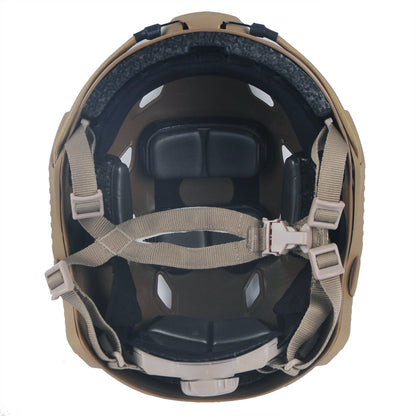 LOOGU Casque militaire Fast BJ Base Jump avec couvre-chef 12 en 1