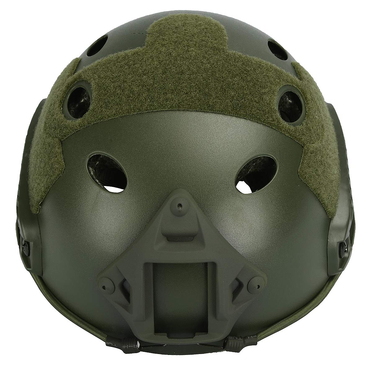 LOOGU Airsoft Helmet, Fast PJ Type Bump Tactical Combat Protective Gear for Outdoor Activities with 12-in-1 Face Mask