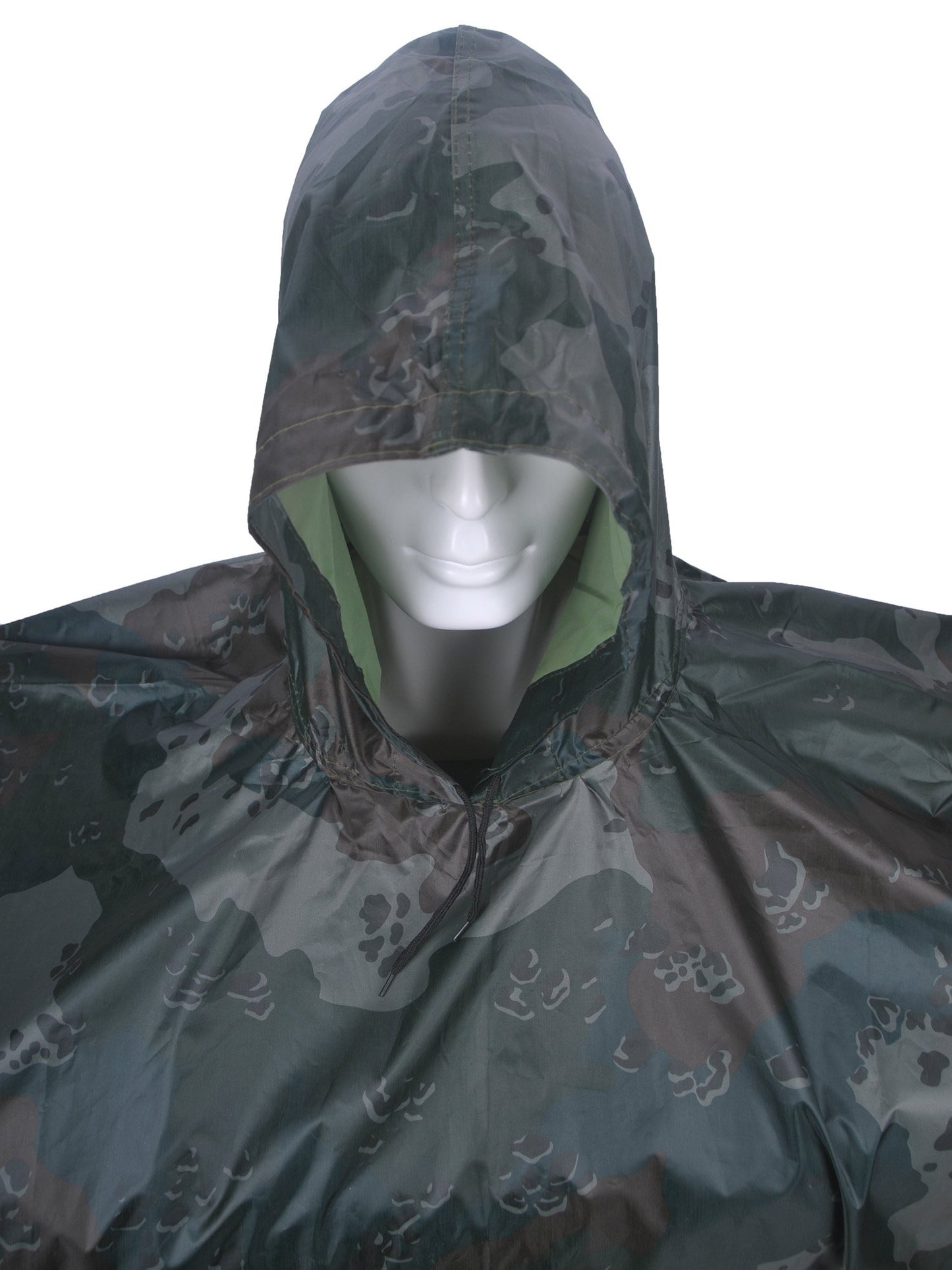 LOOGU Multi Functional Rain poncho PVC Coating Unisex Super Tree Camo